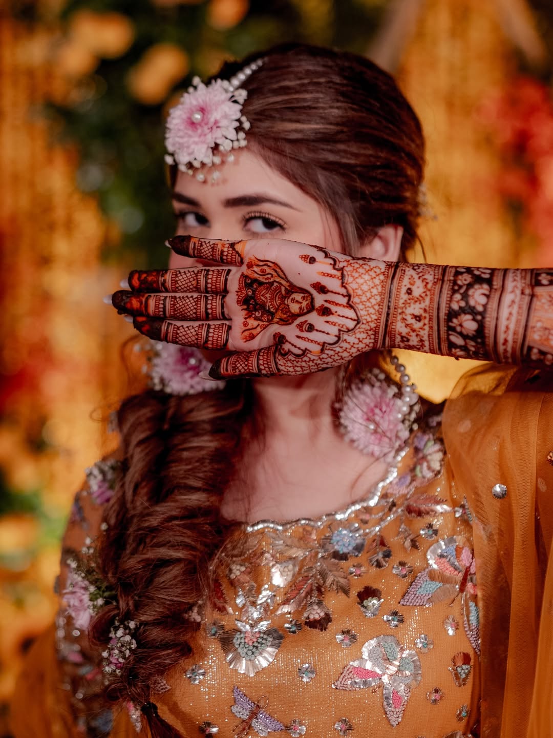 Rahat Fateh Ali Khan Daughter Maheen Mehndi Pics – Maheen Weds Shayan