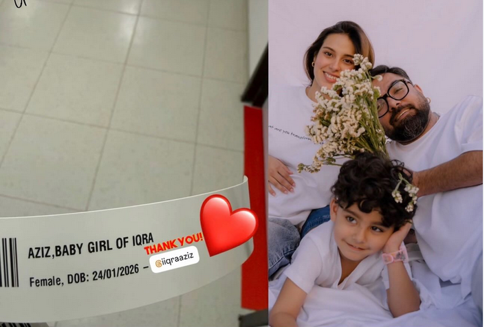 Iqra Aziz & Yasir Hussain Blessed with a Beautiful Baby Girl: Welcoming Little Princess to the Family!