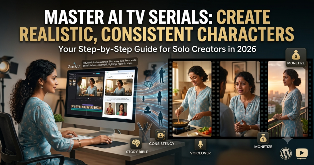 How to Create a Realistic AI-Powered TV Serial with Consistent Characters Across Every Scene